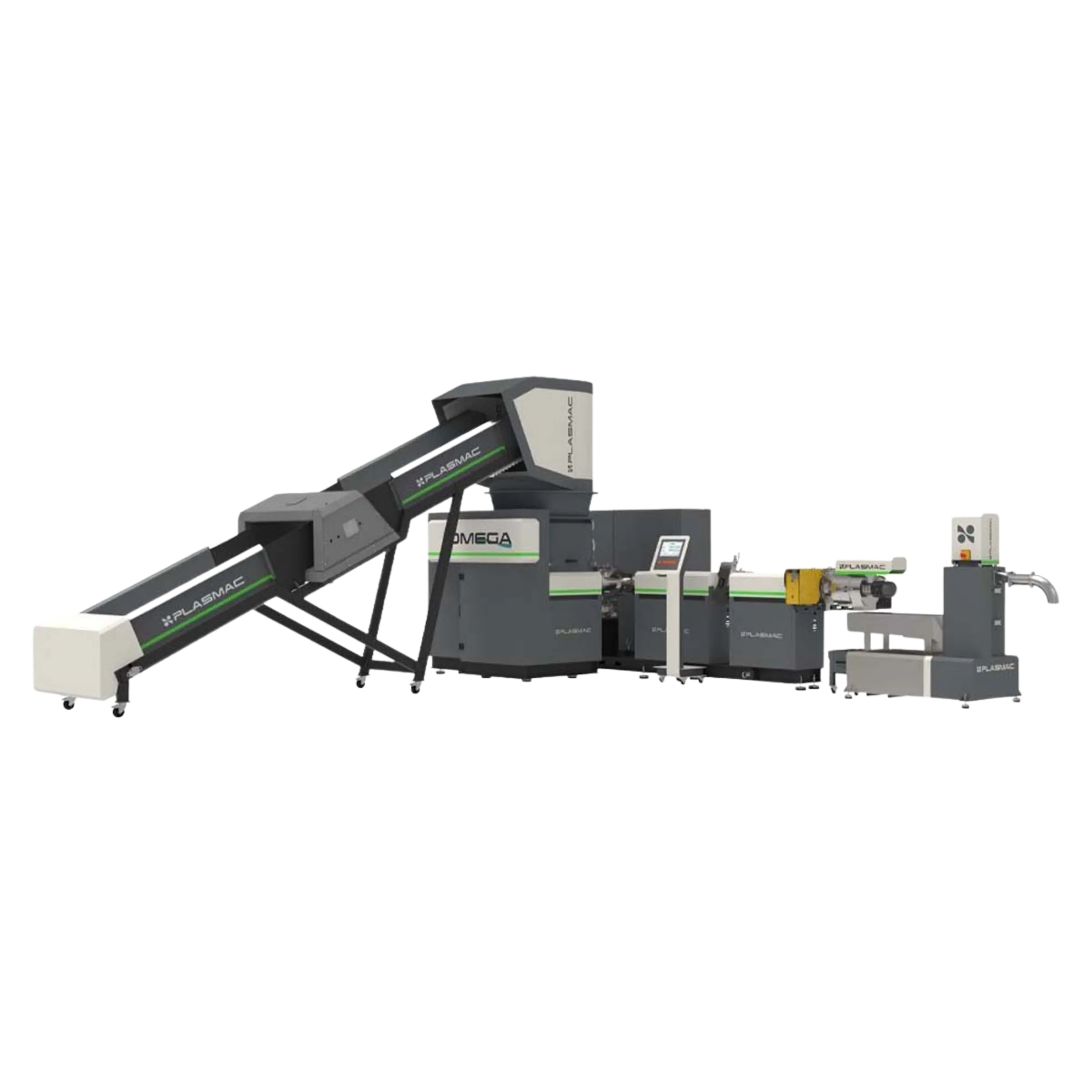 ホットカット方式押出機