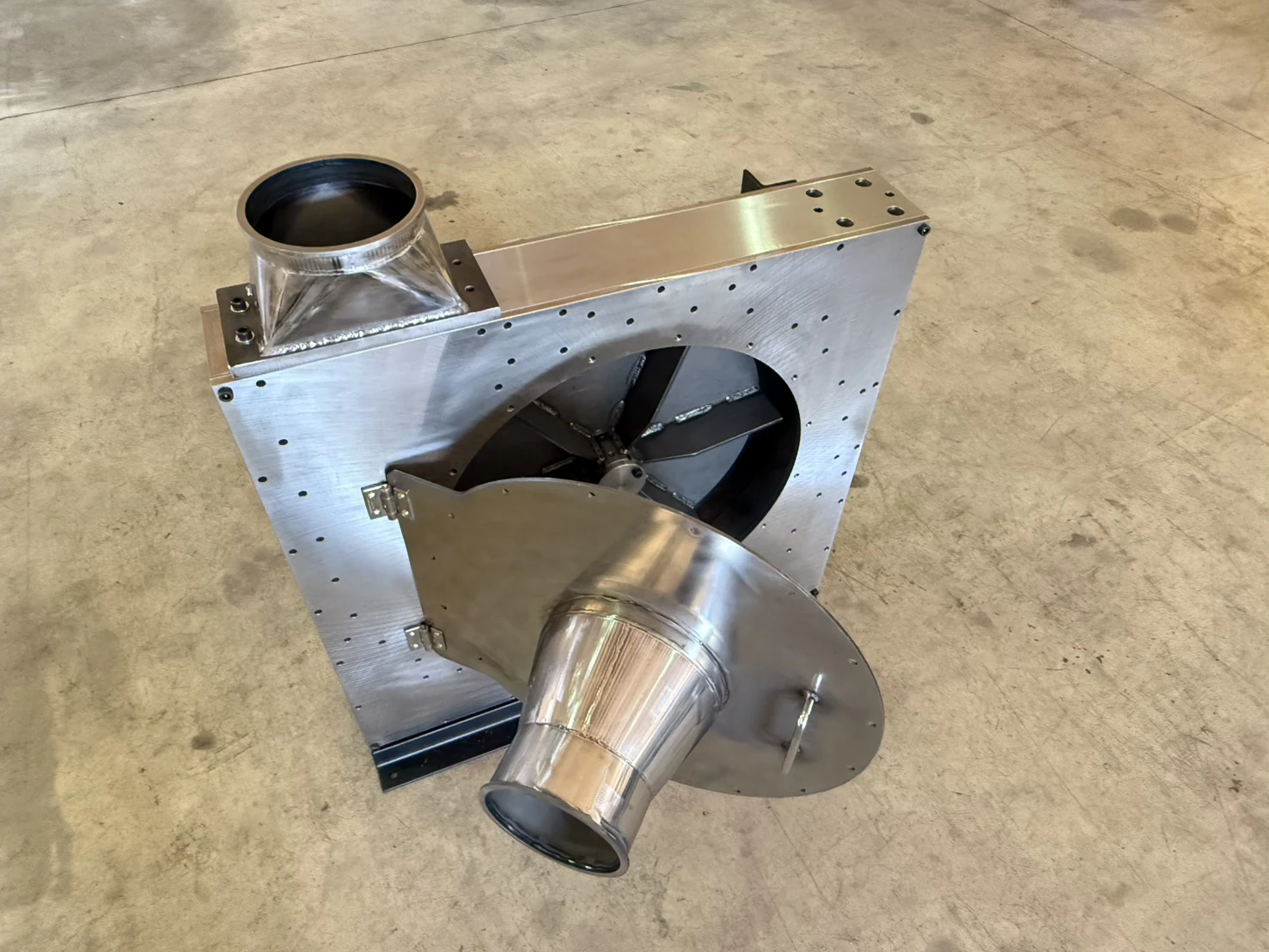 ＜神谷商事＞ボルトオン型ブロワー K-OP750型　7.5 kW（10HP）【展示品】 - 画像11