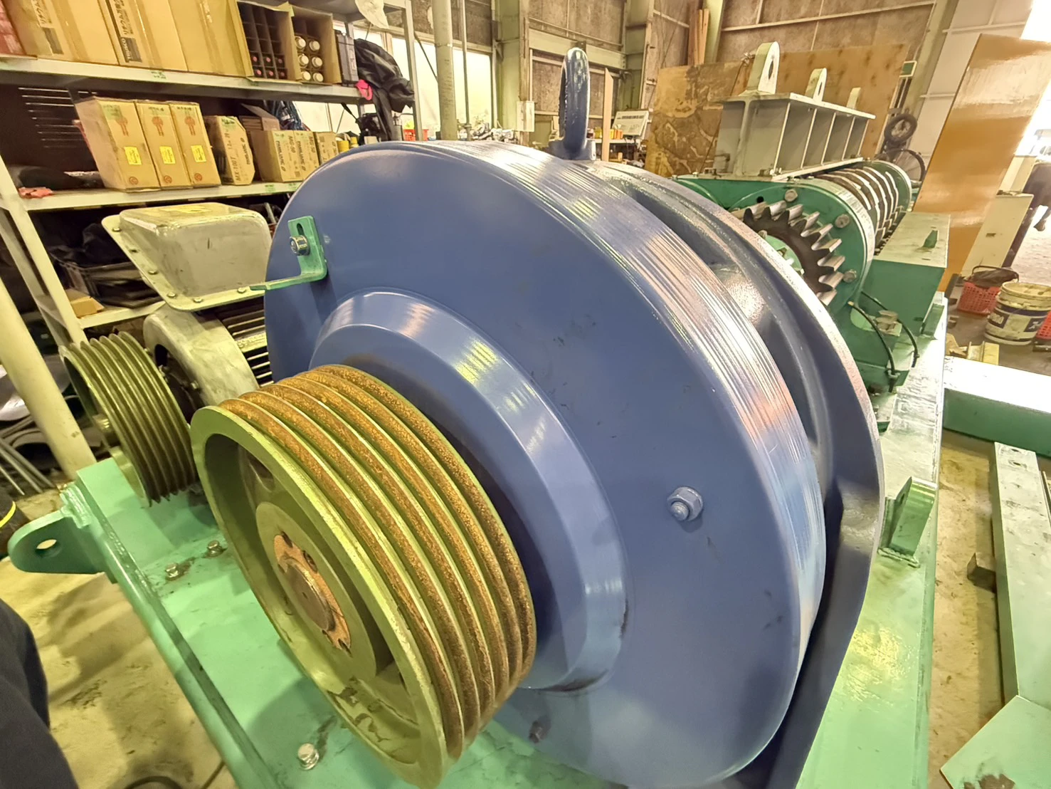 ＜西邦機工＞ 二軸破砕機 SWC-75-3　75 kW【メーカー整備済み】 - 画像12