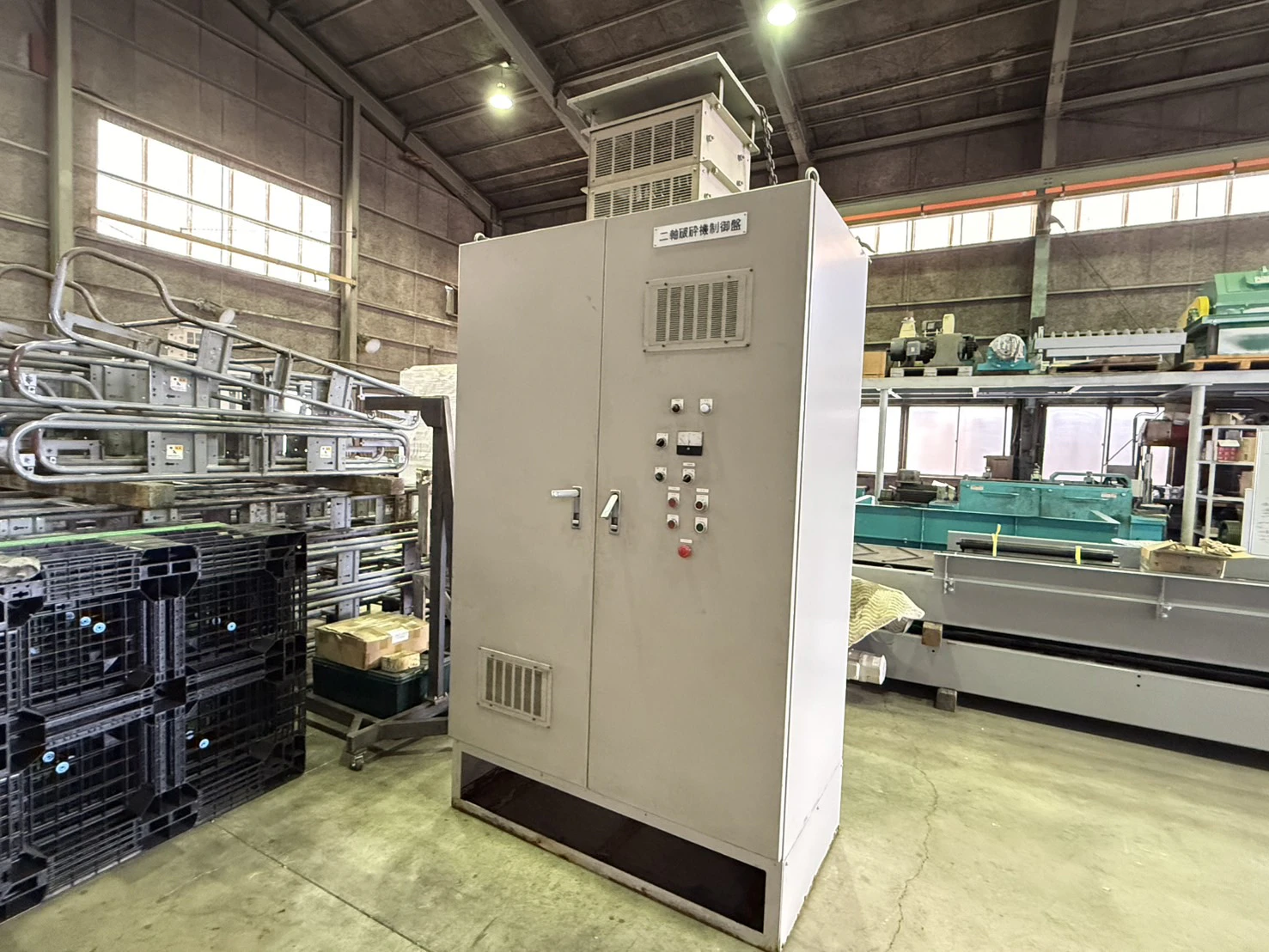 ＜西邦機工＞ 二軸破砕機 SWC-75-3　75 kW【メーカー整備済み】 - 画像15