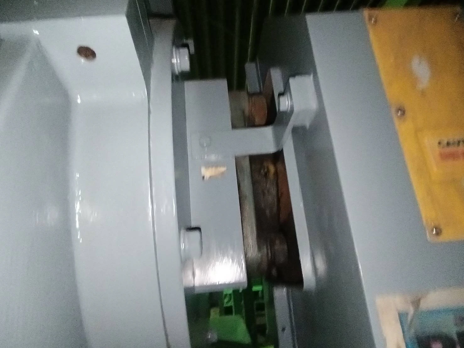 ＜日本シーム＞洗浄粉砕機(湿式高速一軸粉砕機) PF-2000　55kW　200V 4P　新品予備刃(超硬ブレード)付 - 画像20