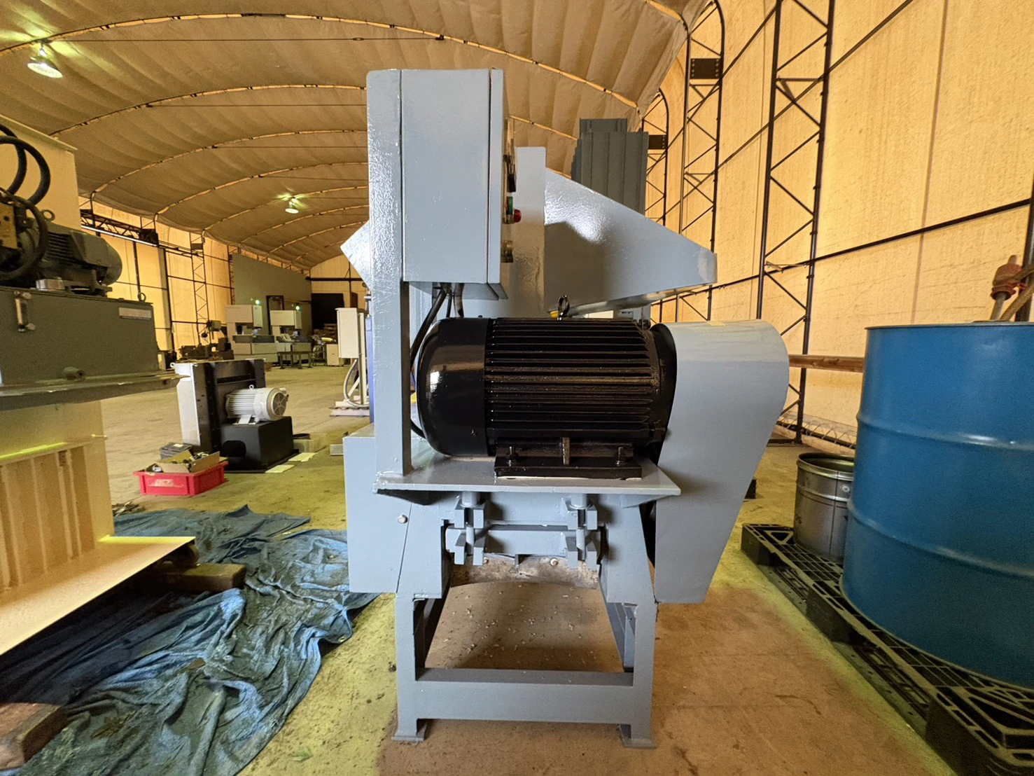 ＜メーカー不明＞高速二軸粉砕機　7.5kW×2基 三相 200V 50Hz　 - 画像5