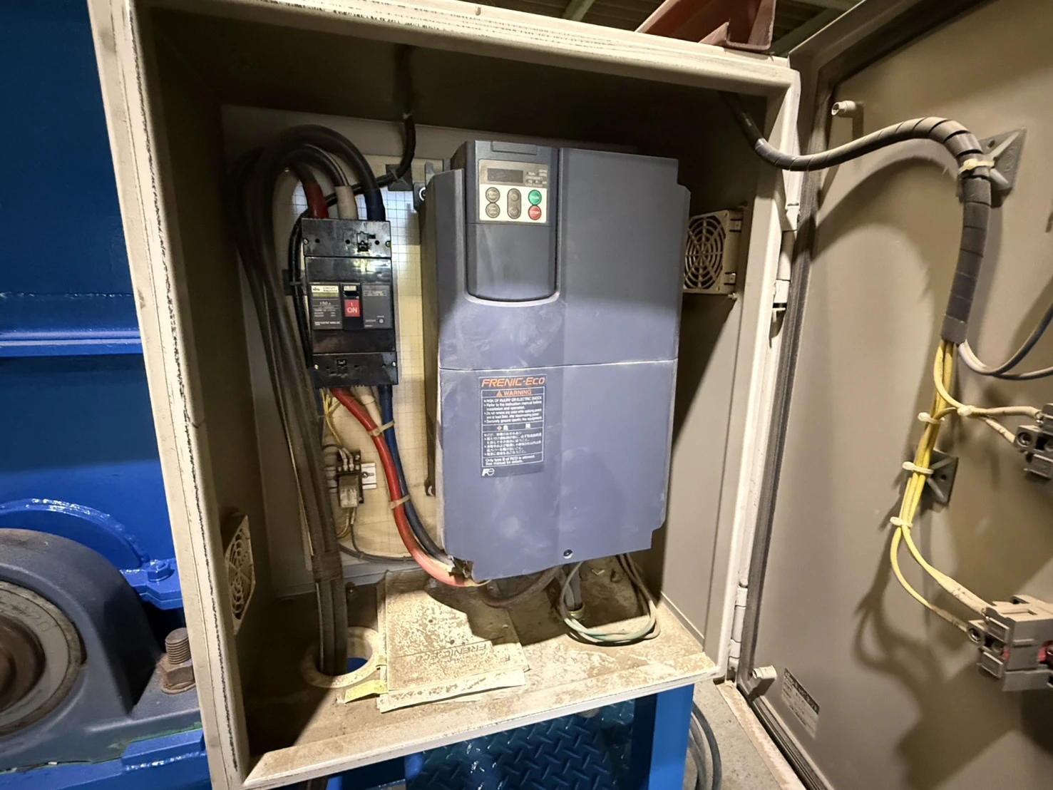 ＜日本製＞一軸破砕機 ※インバーター制御機能付き 30kW　ローダー幅 650mm/径 Φ400mm - 画像10