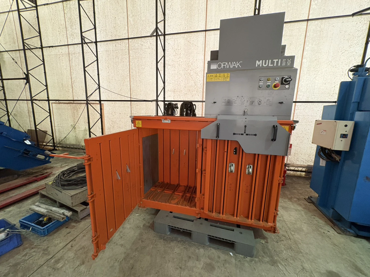 ＜ORWAK/オーワック＞連結式中型圧縮減容機 5070HDC　3kW　2018年式 - 画像4