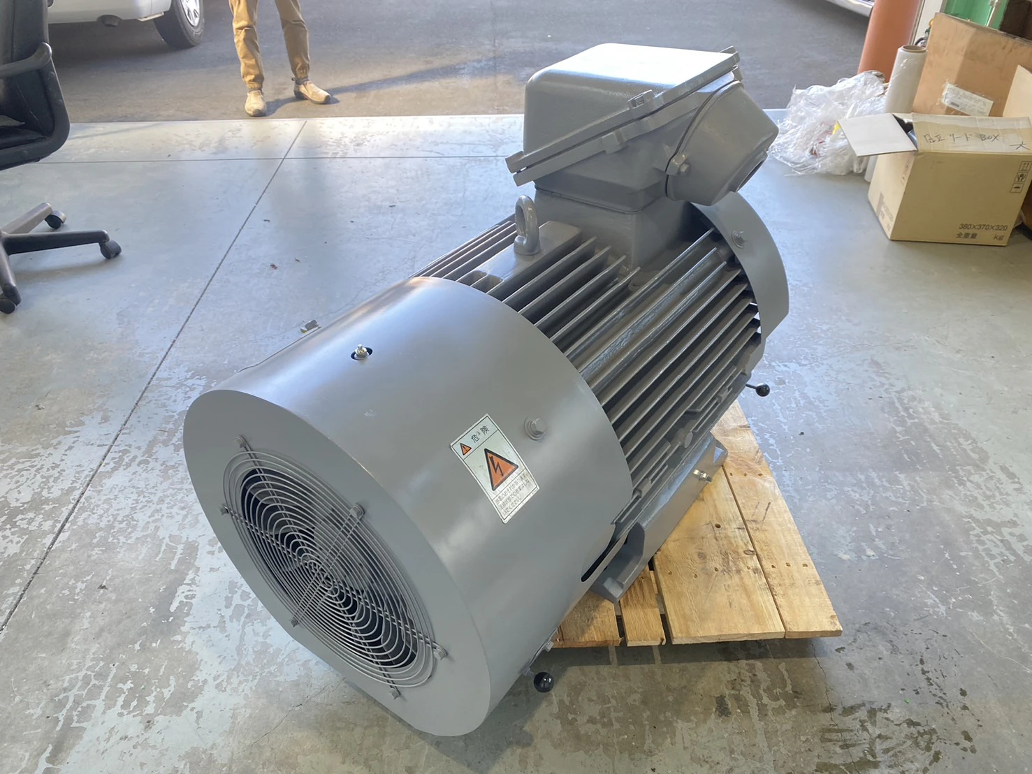 ＜安川電機/YASUKAWA＞三相誘導電動機 FEK-HO 三相3300V 6P 60Hz 55kW - 画像4