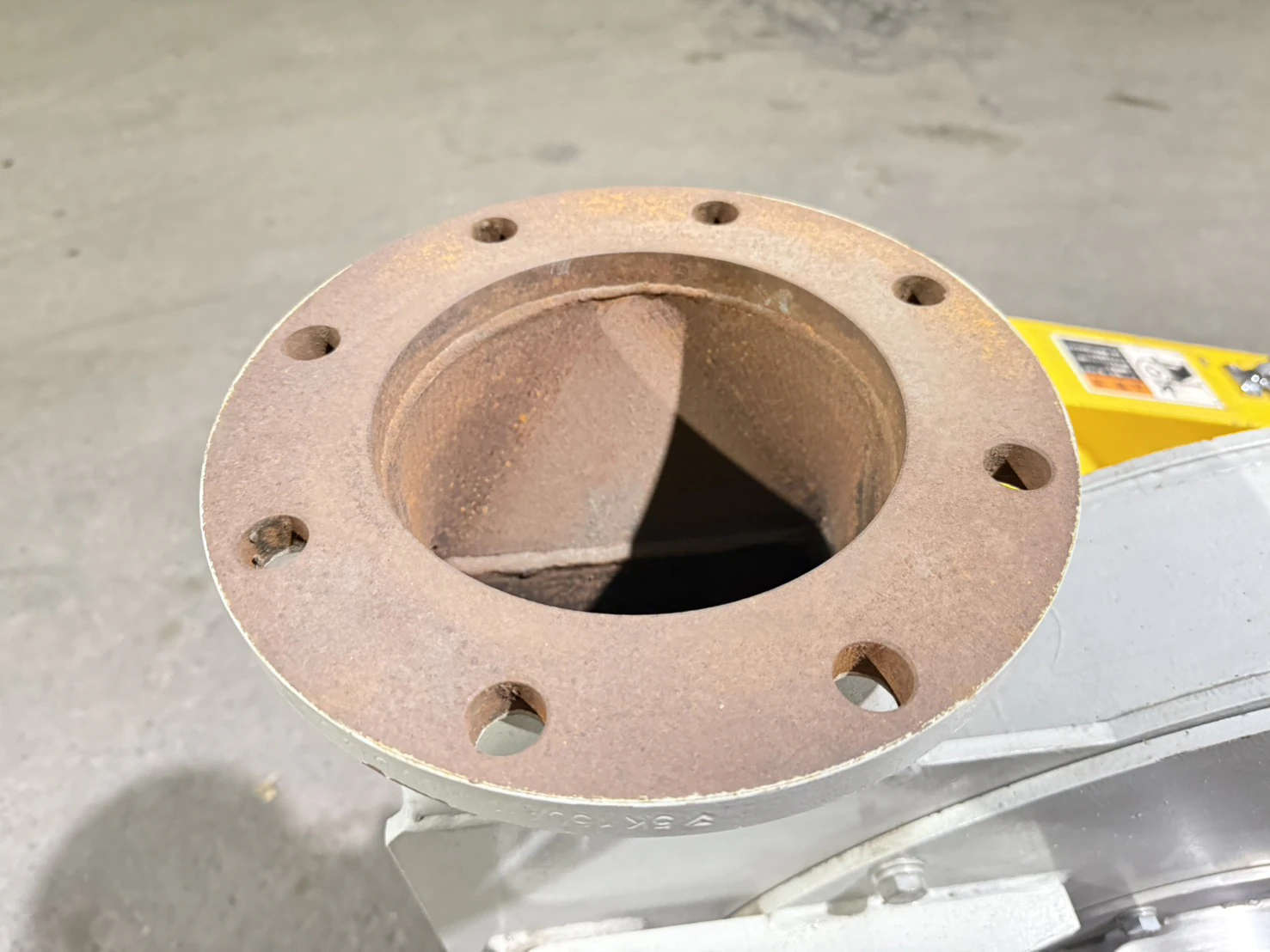 ＜日本シーム＞圧送ブロワー CMB-7.5 A-P　2015年製 7.5kW 吸出口穴径Φ165mm 200/220V（4P） - 画像8