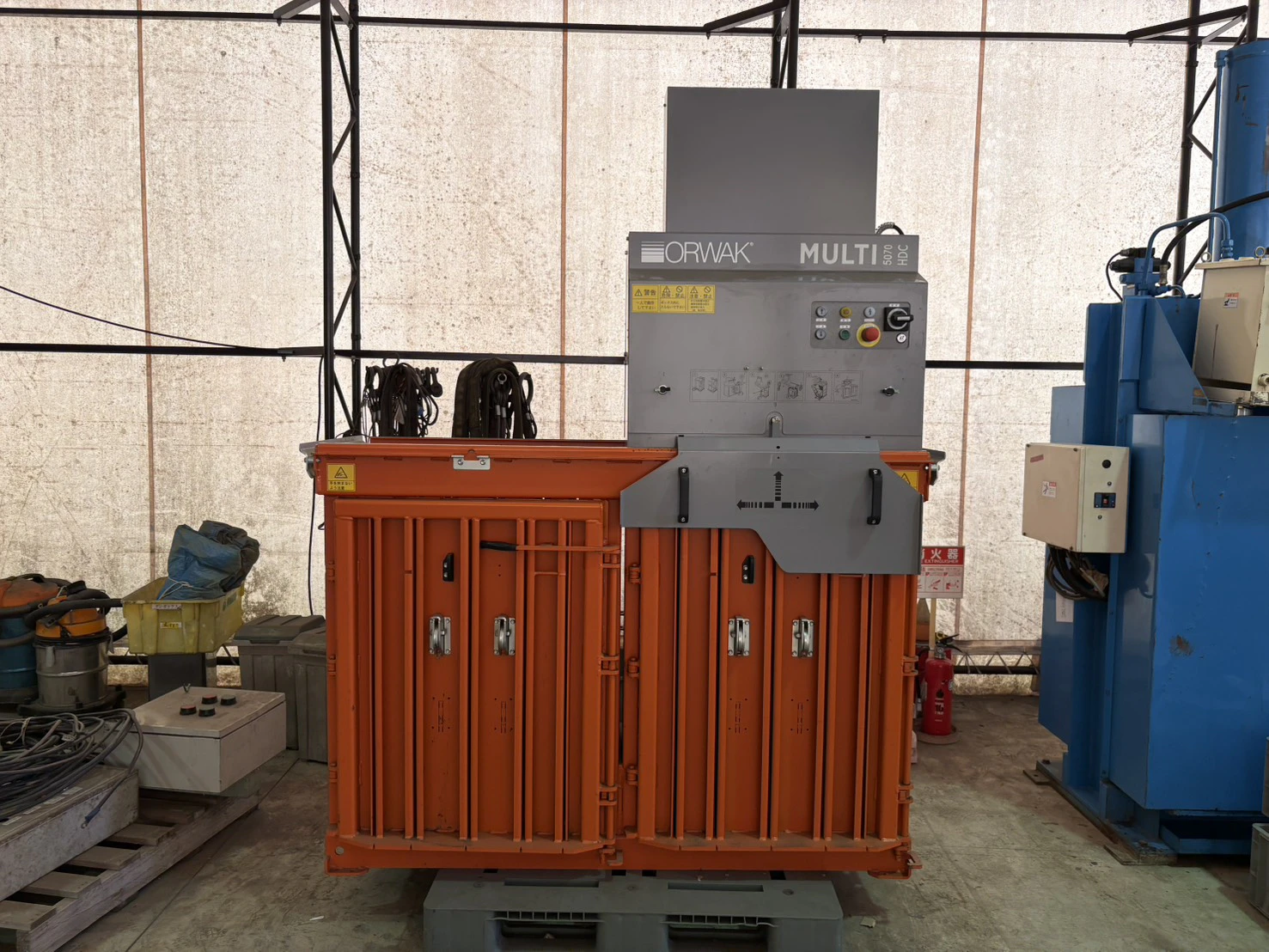 ＜ORWAK/オーワック＞連結式中型圧縮減容機 5070HDC　3kW　2018年式 - 画像2