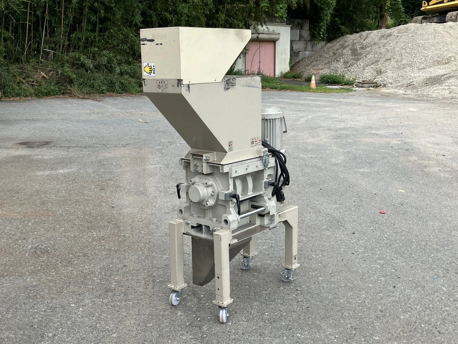 ＜STOLZ/シュトルツ＞ハイクラス低速一軸粉砕機 スカッター SX-250　0.75kW　三相200/220V ② - 画像5
