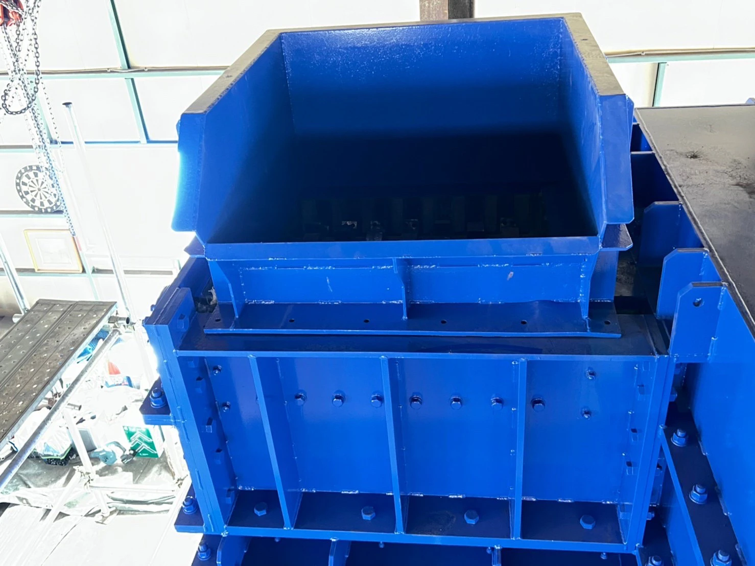 ■新古品■＜日本製 (神谷商事製)＞二軸破砕機 37KW×2基 Φ650mm - 画像9