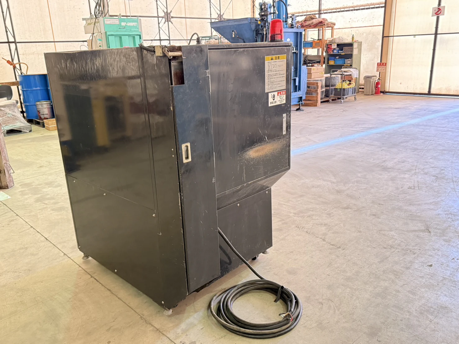＜海洋エンジニアリング＞発泡スチロール減容機 スチロールポスト SPB-20E　2.2kW　処理能力20kg/H - 画像6