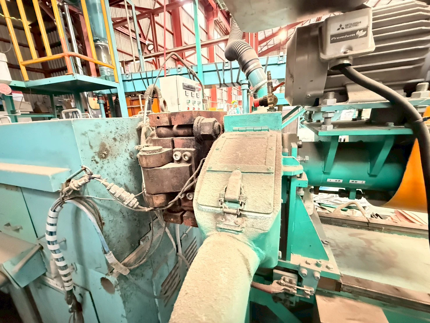 <積水化学工業> 二軸押出機 SLM90　180V  60Hz　55kW - 画像6