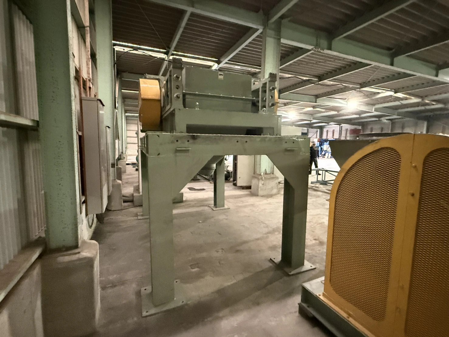 ＜マキノ＞ロールクラッシャー MRC-20　投入口740×490mm　3.7kW×2台 - 画像9