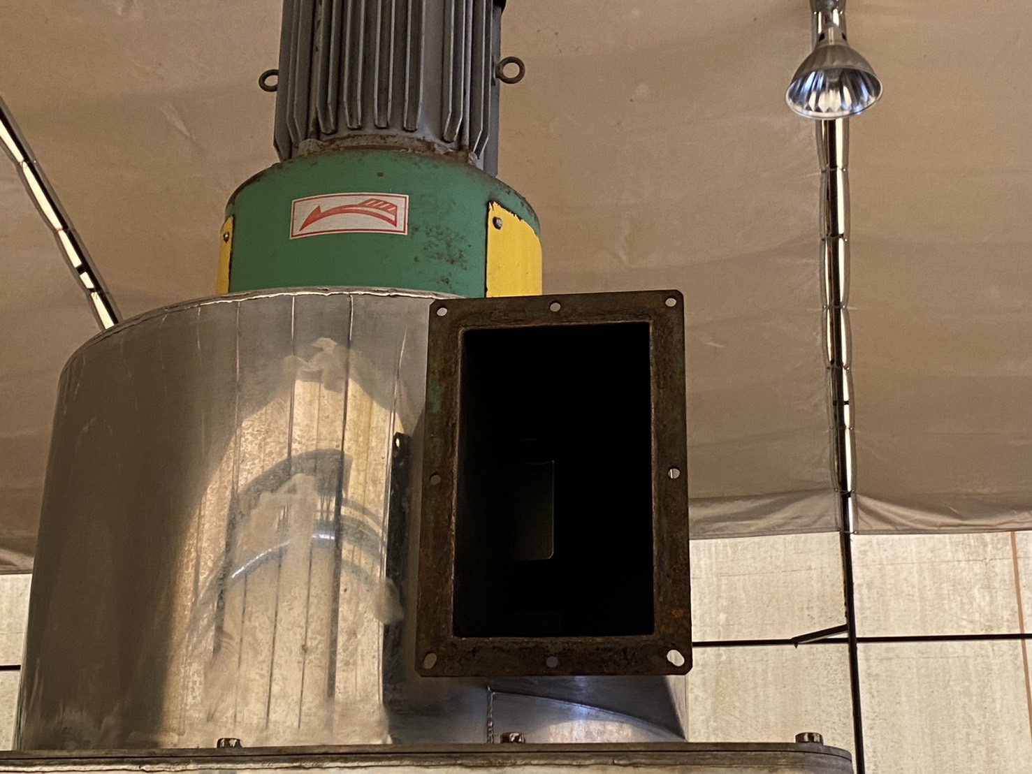 【おすすめ】架台付き立型脱水機　脱水機動力 5.5kW スクリューコンベア動力 0.4kW＜ホーライ＞ - 画像6