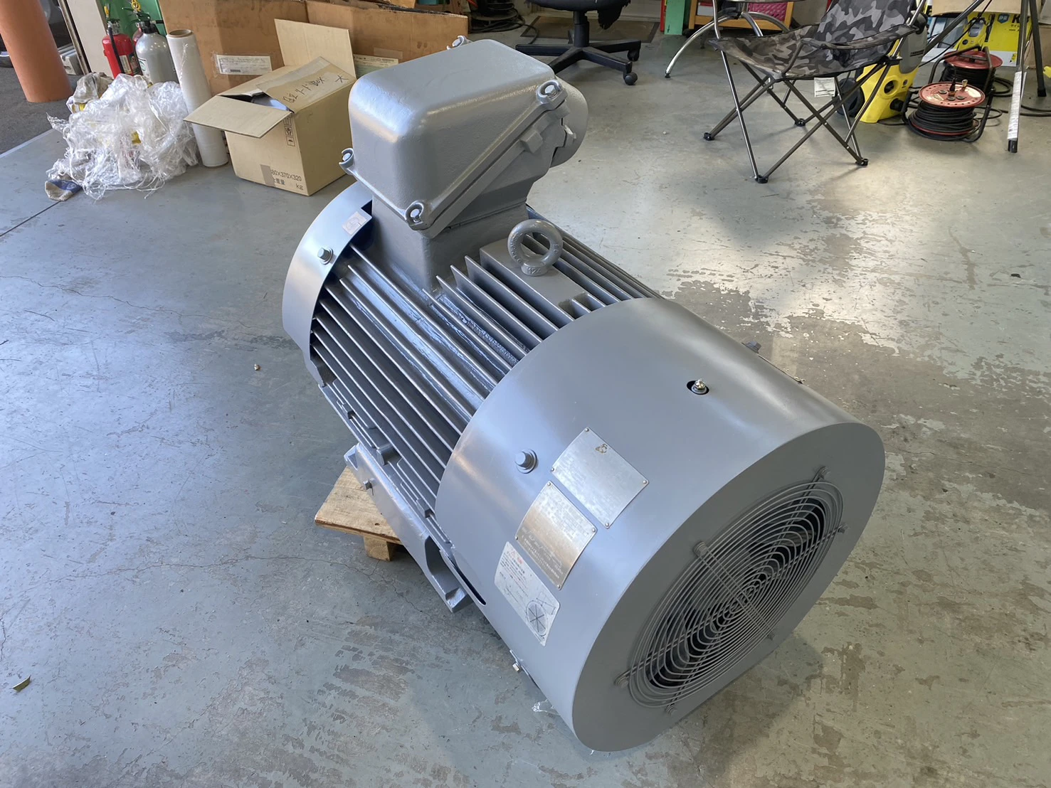 ＜安川電機/YASUKAWA＞三相誘導電動機 FEK-HO 三相3300V 6P 60Hz 55kW - 画像5