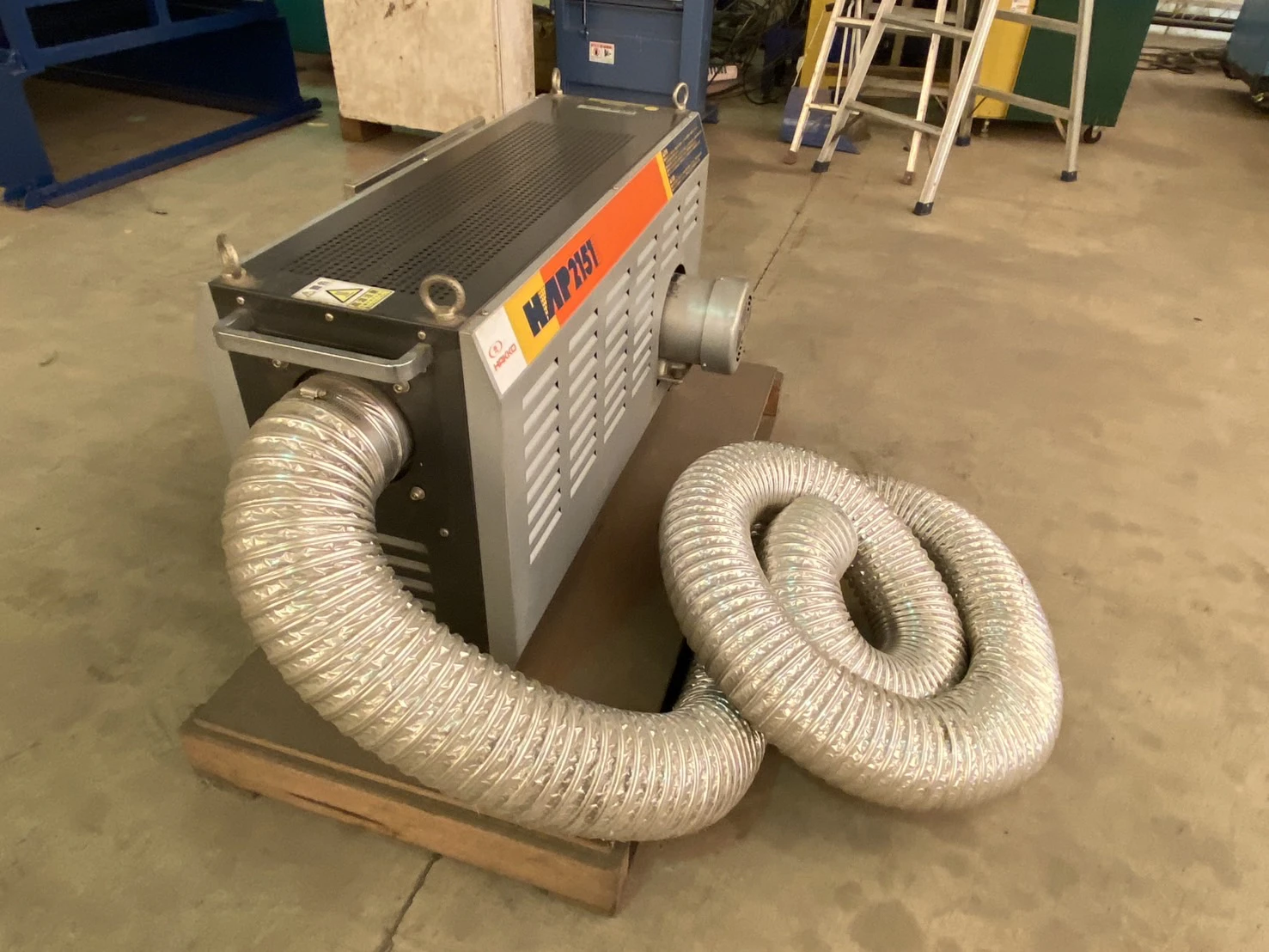 ＜八光電機＞熱風発生機 HAP2151　三相200V　50/60Hz　16.5kW ヒーター動力15kW - 画像3