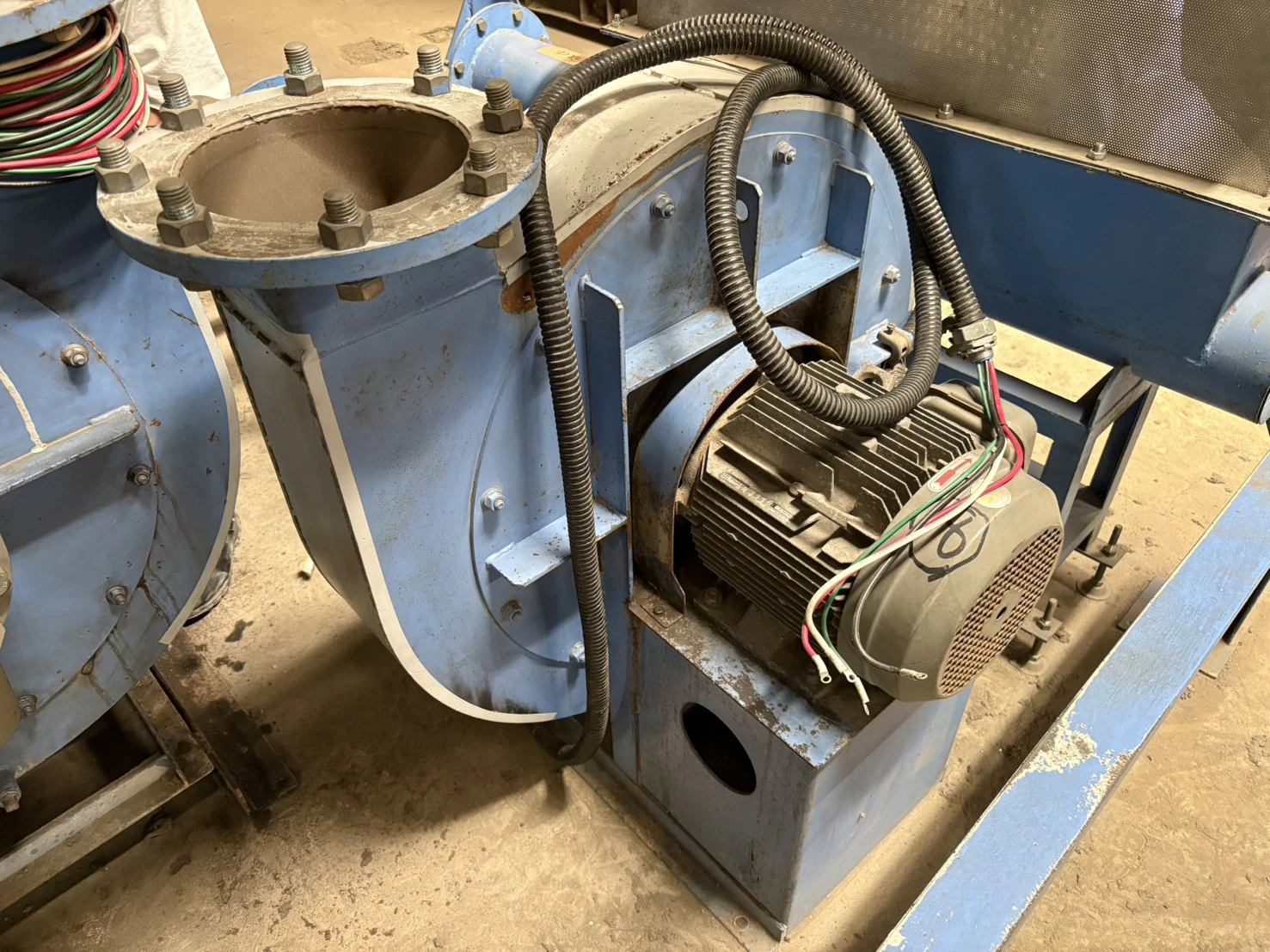 ＜昭和電機＞ブロワーホッパーサイクロンセット　KSB-5500P-M211　5.5kW ② - 画像6