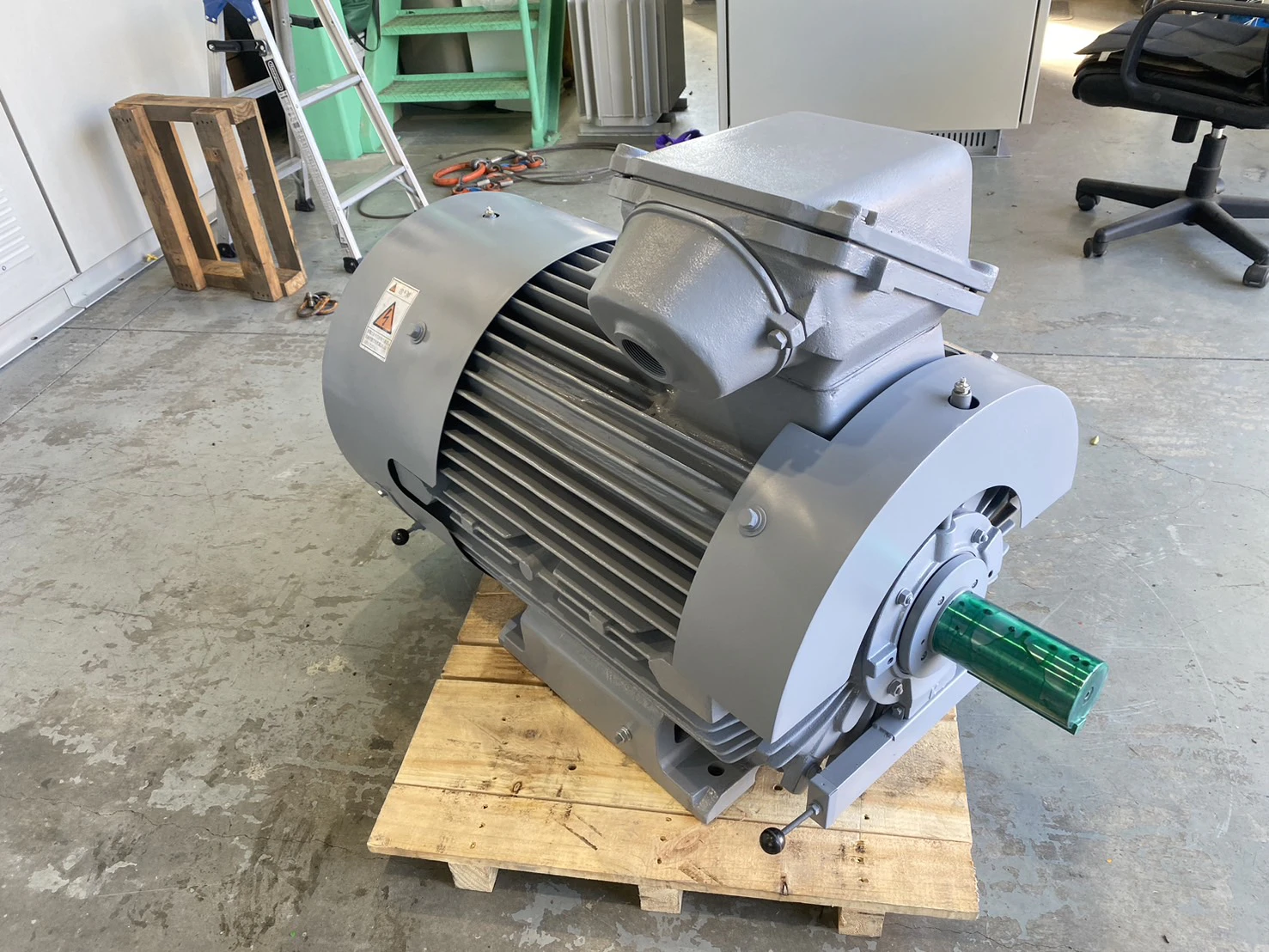 ＜安川電機/YASUKAWA＞三相誘導電動機 FEK-HO 三相3300V 6P 60Hz 55kW - 画像3