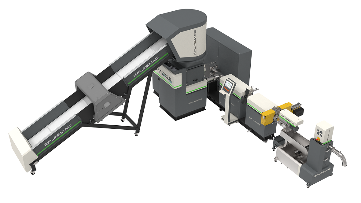 OMEGA|リサイクルシュレッダー押出機