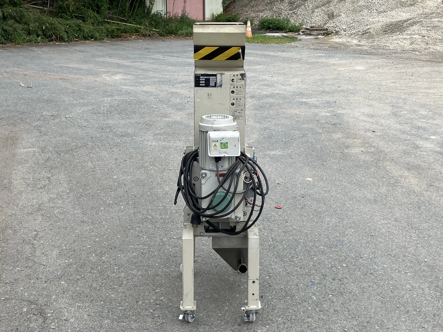 ＜STOLZ/シュトルツ＞ハイクラス低速一軸粉砕機 スカッター SX-250　0.75kW　三相200/220V ② - 画像3