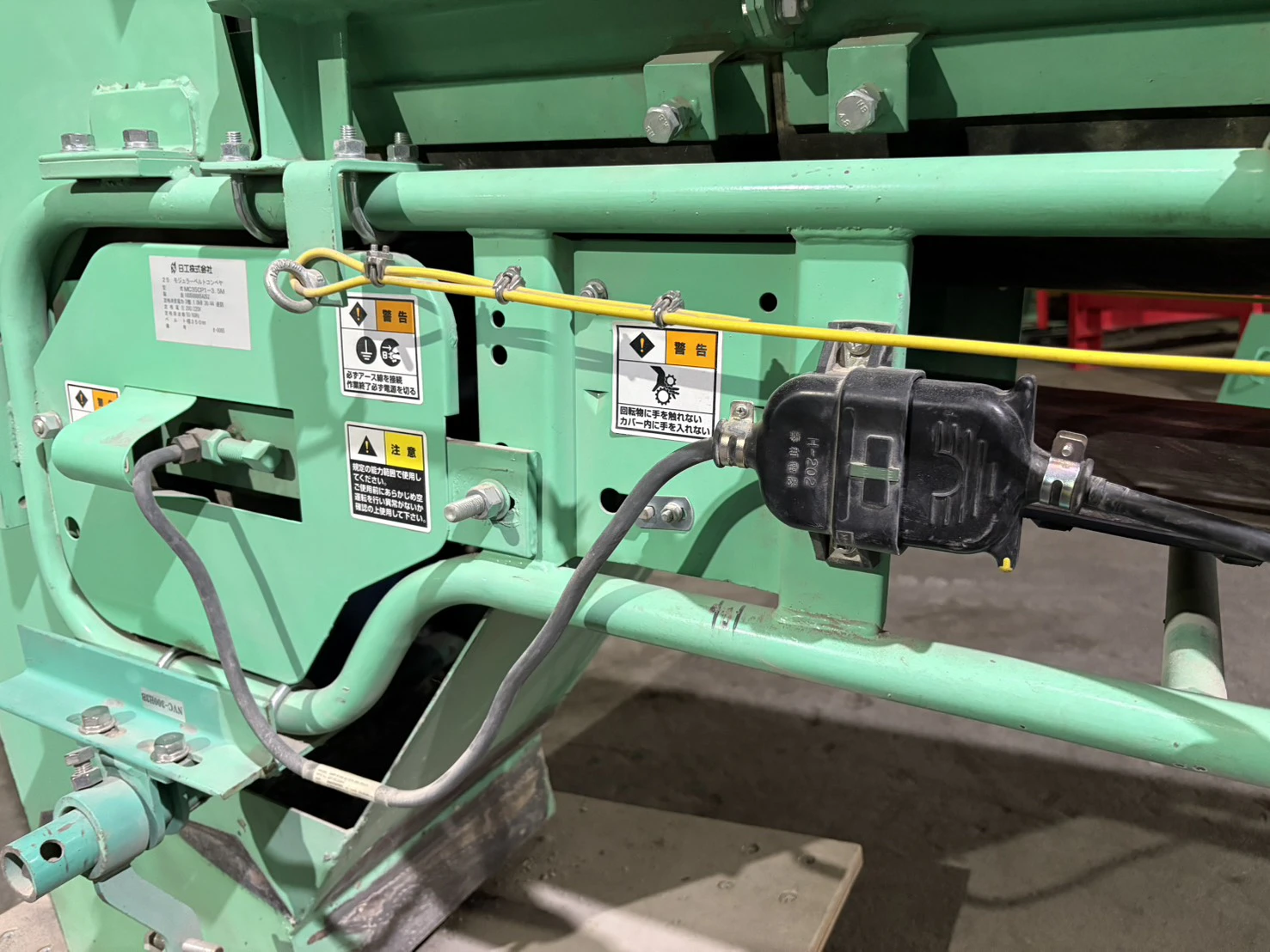 ＜日工＞モジュラーベルトコンベヤ MC35CP1-3.5M　1.0kW　ベルト幅 350mm - 画像14