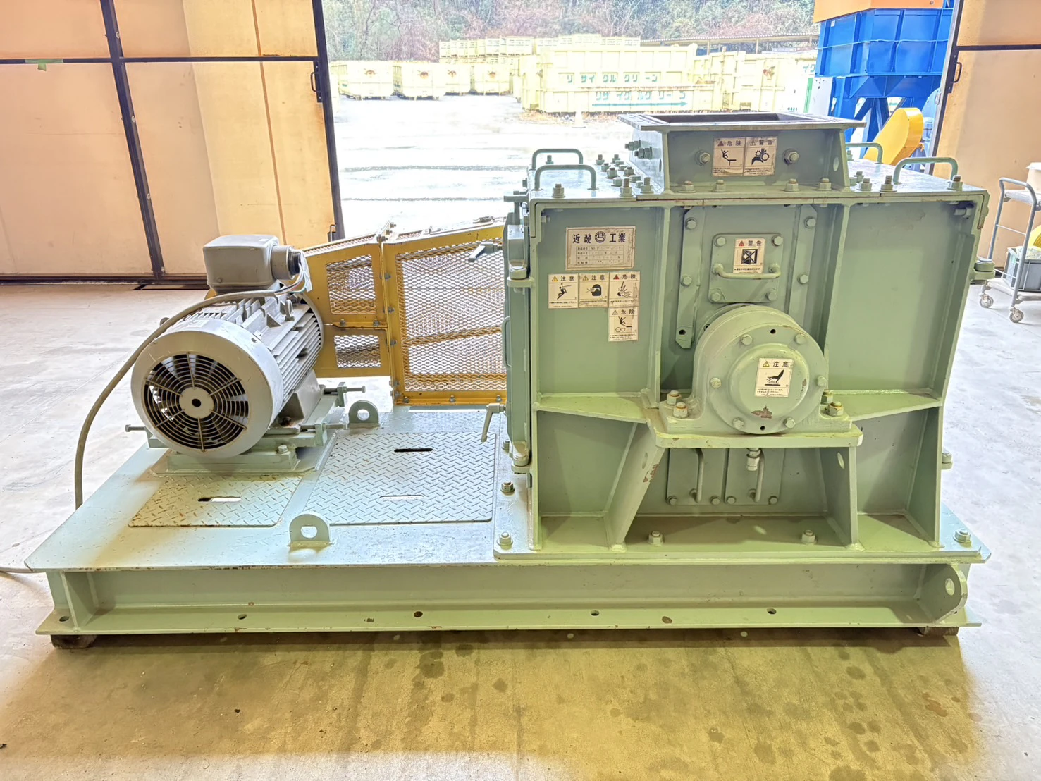＜近畿工業＞ハンマーミルクラッシャー T1-24B（モーター付）30kW×6P×220V　年式:2012/2 - 画像3