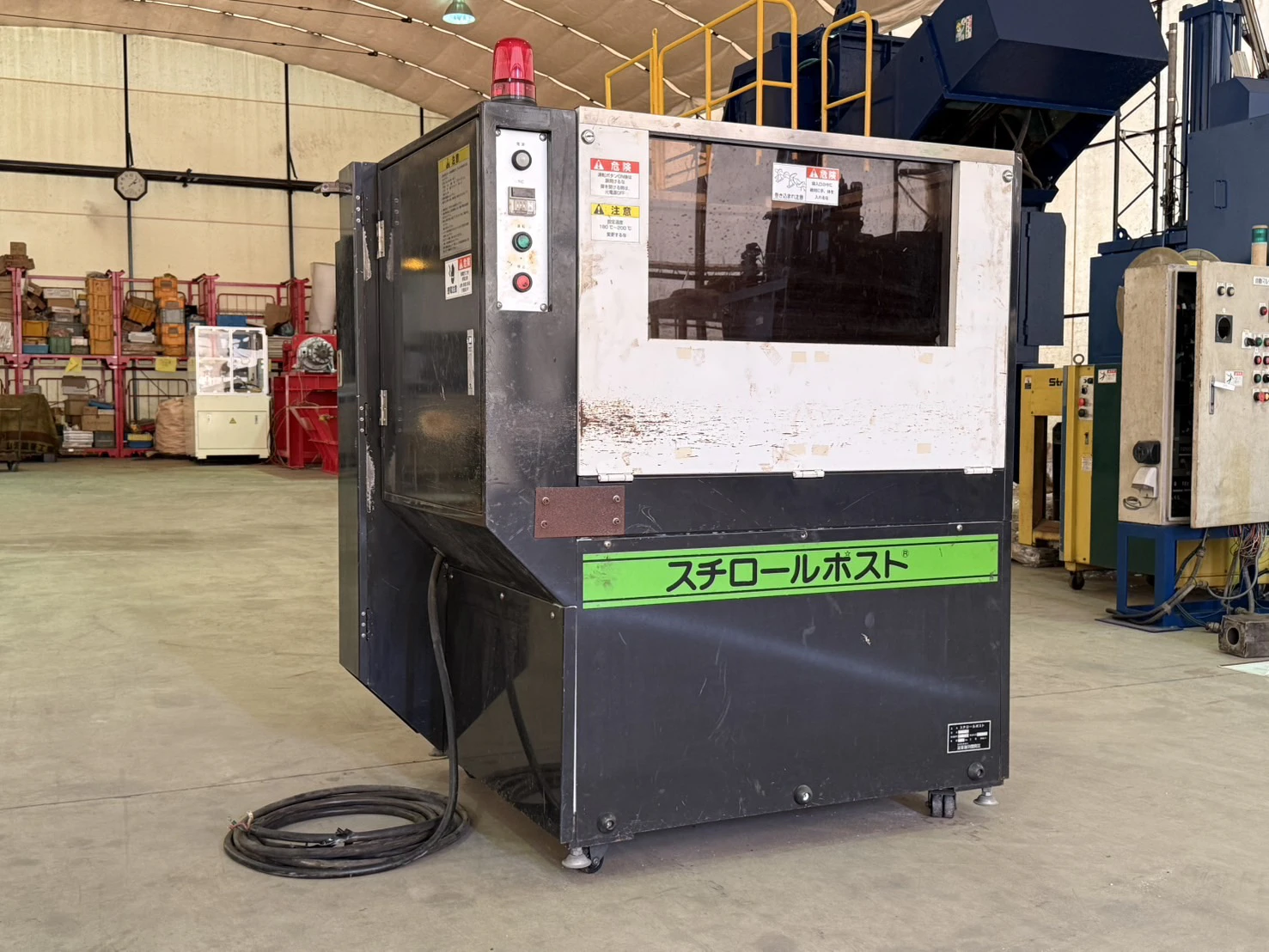 ＜海洋エンジニアリング＞発泡スチロール減容機 スチロールポスト SPB-20E　2.2kW　処理能力20kg/H - 画像2