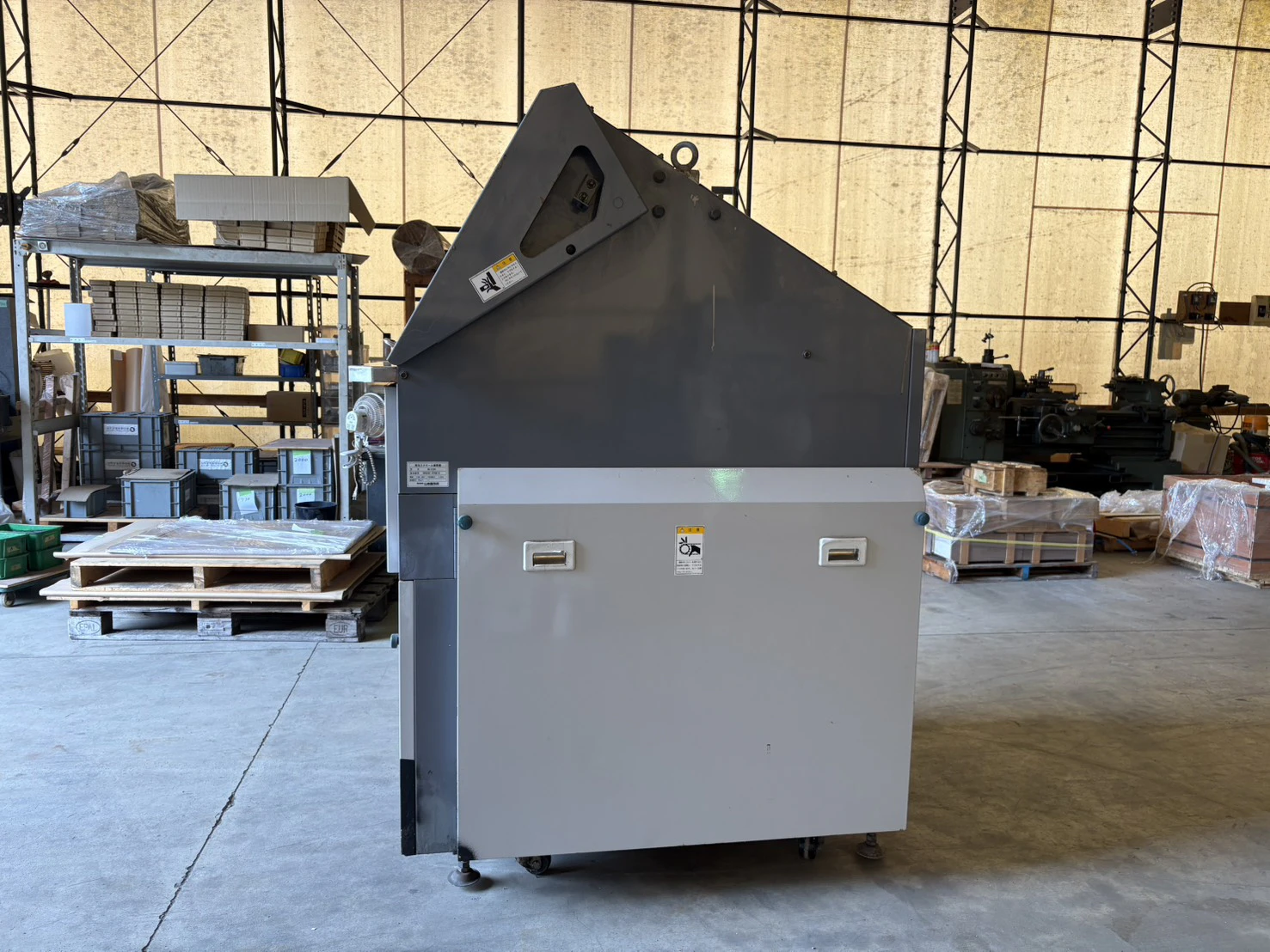 ＜山本製作所＞ 発泡スチロール減容機 ミニメルター RE-E200　6.66kW　処理能力20kg/h - 画像5