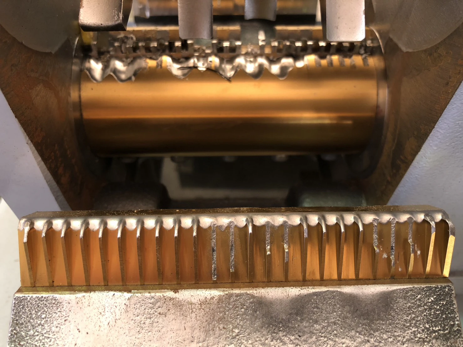 ＜HARMO/ハーモ＞グランカッター 粒断機 SPC-200 キャスター付① - 画像11