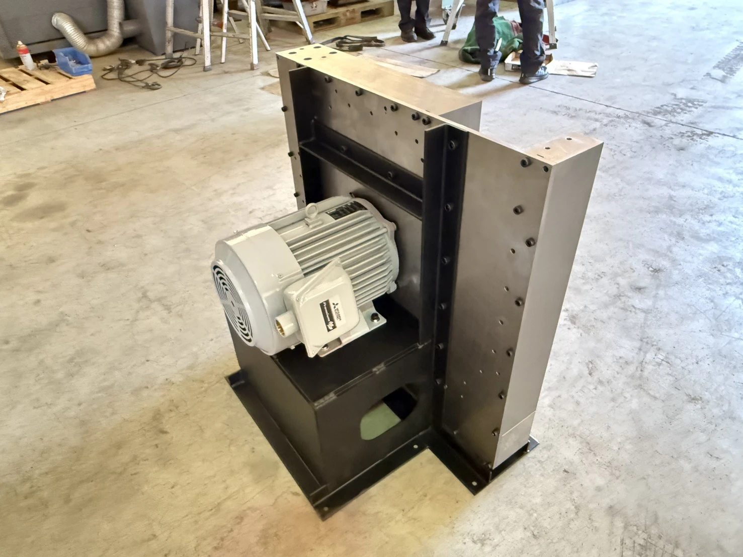 ＜神谷商事＞ボルトオン型ブロワー K-OP750型　7.5 kW（10HP）【展示品】 - 画像6
