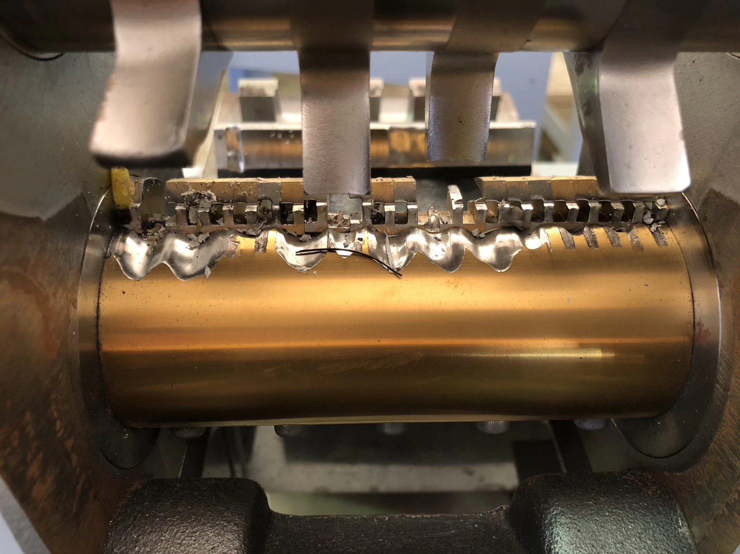 ＜HARMO/ハーモ＞グランカッター 粒断機 SPC-200 キャスター付① - 画像10