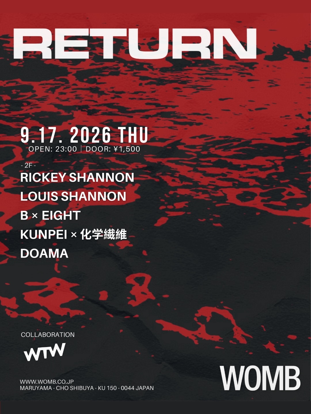 Flyer for RETURN