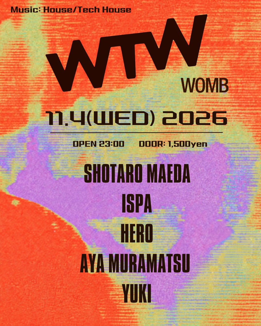 WTW｜WOMBのフライヤー
