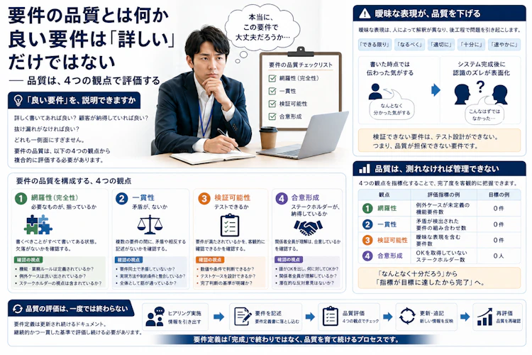 要件の品質とは何か？