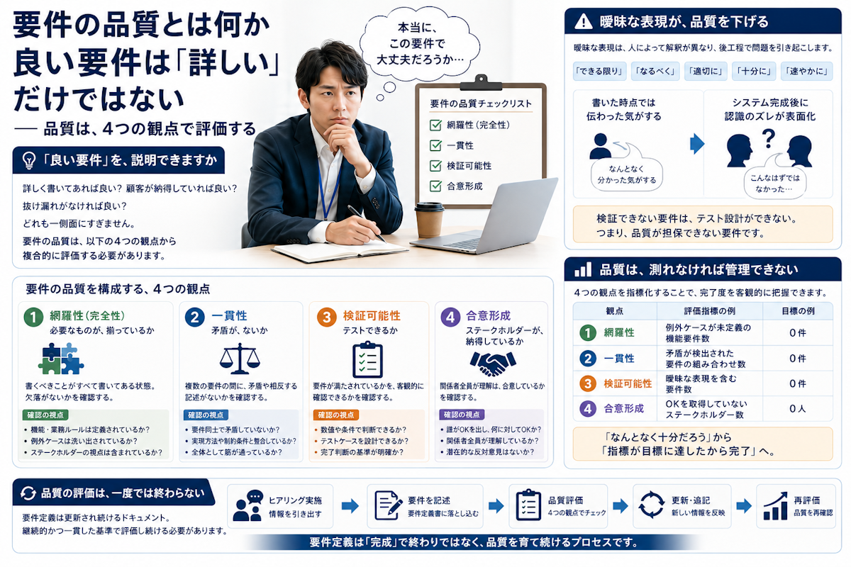 要件の品質とは何か