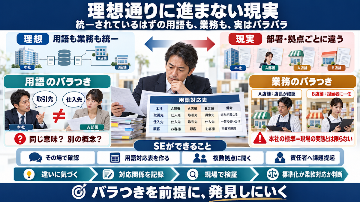 理想通りに進まない現実