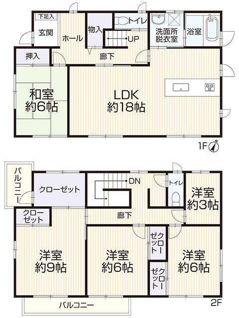 5LDK リフォーム戸建ての画像1
