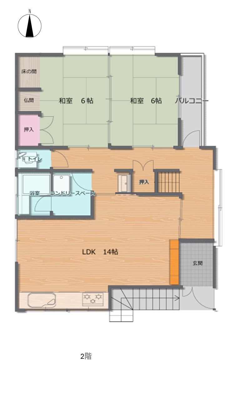 別荘にも♪瀬戸内海を臨む３階建て５LDKの画像16