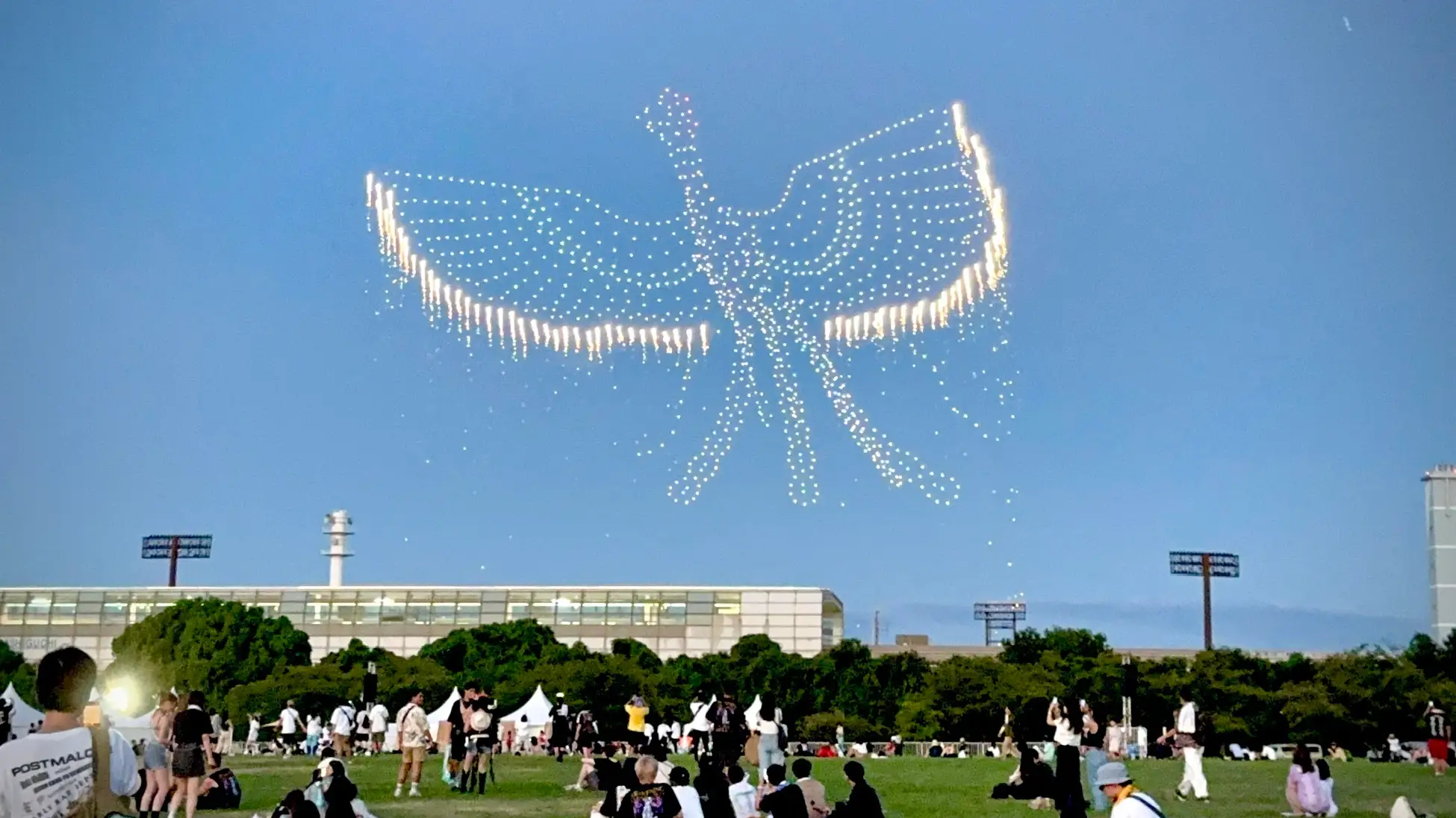 文化庁MICUSRAT 2024 OSAKA ドローンショー