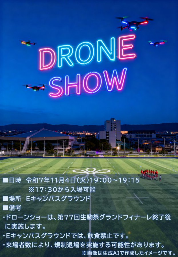 近畿大学 第77回生駒祭