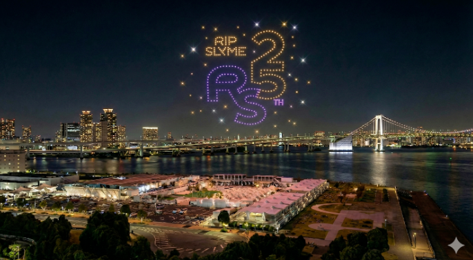 RIP SLYME「THANK YOU」ドローンショー