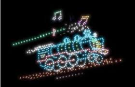 OIMACHI TRACKS まちびらき記念「TRACKS OPENING DRONE SHOW」