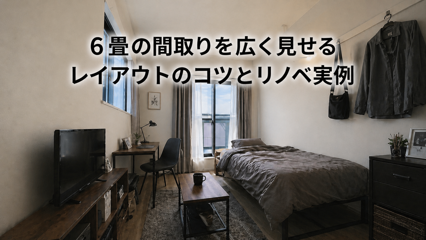 6畳の間取りで快適に暮らそう！広く見せるレイアウトのコツとリノベ実例 | フルリノ