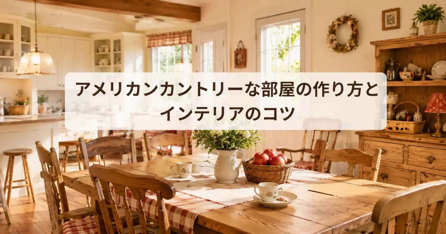 カントリー な 部屋
