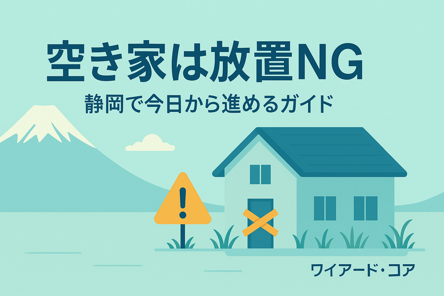 静岡の空き家(戸建)売却ガイド|放置せず“今日から進める”段取り【無料相談可】のアイキャッチ画像