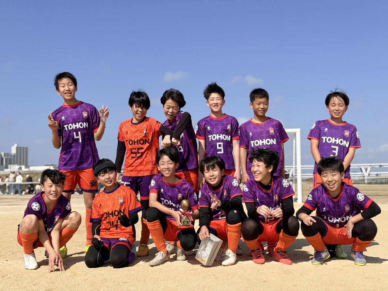 都電リーグチャンピオンシップ U-12 年間結果:準優勝/21チーム