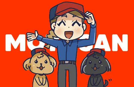モトサンオフィシャルキャラクター　【モトちゃん】です。
