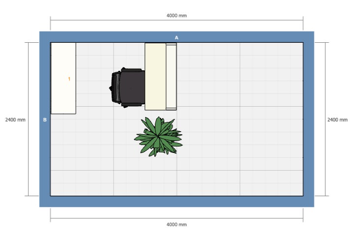 リビングや寝室に「ミニ書斎コーナー」を作るレイアウト（その1）