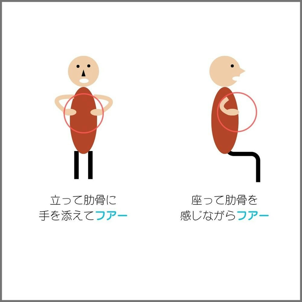 吐き切るとスッキリ!窓を曇らせる呼吸法