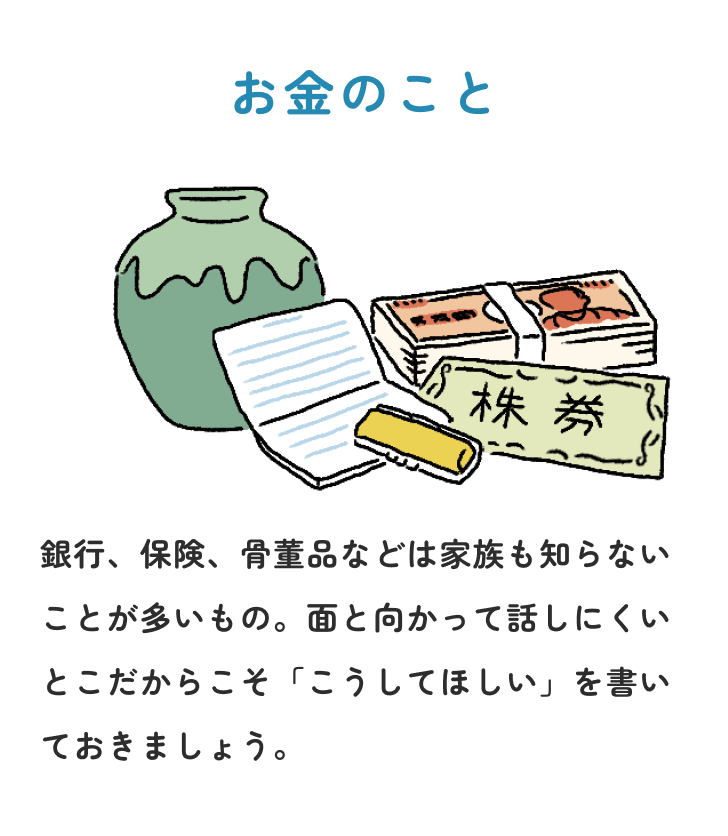 お金のこと