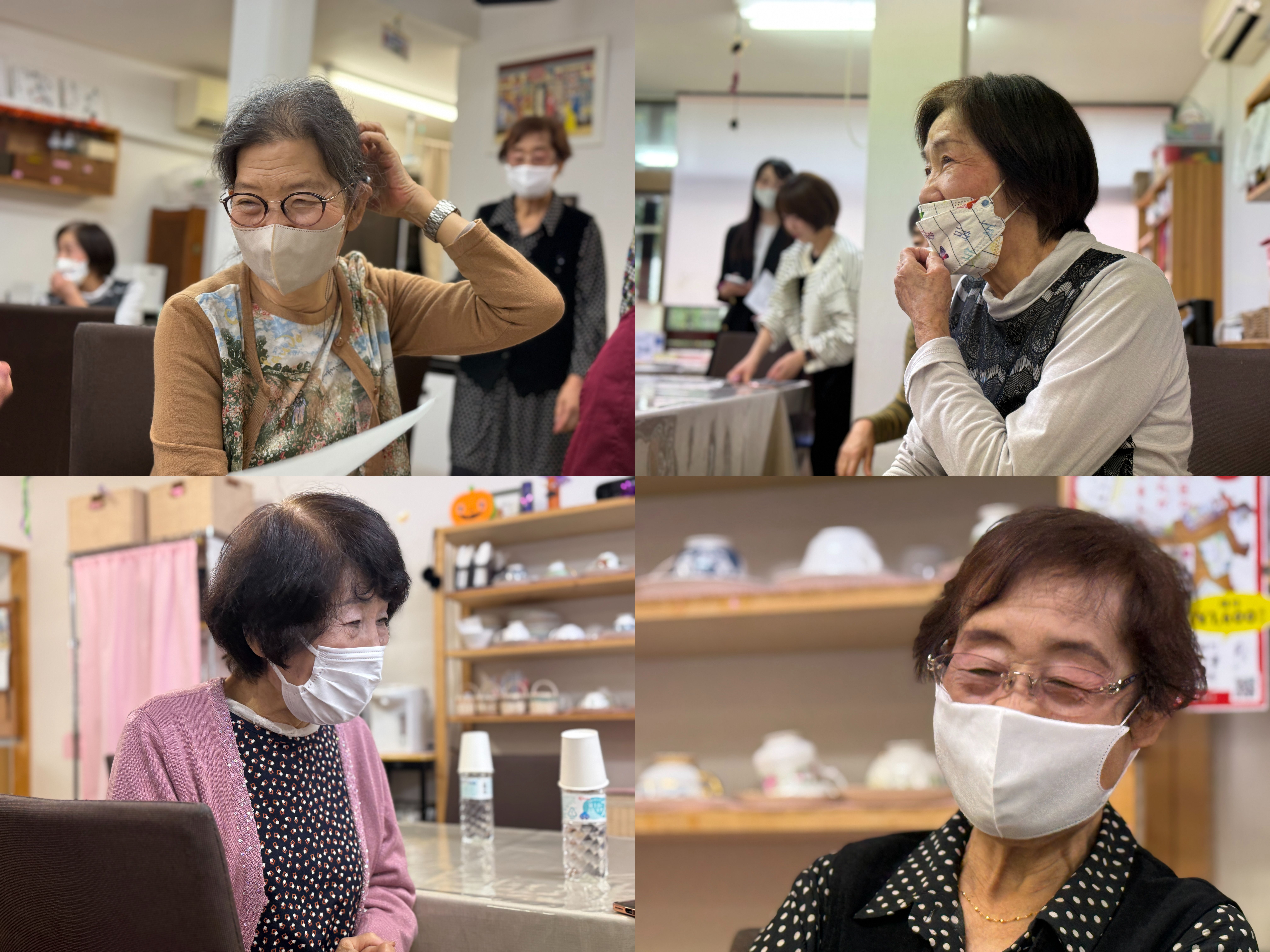 「げんきライフさくら茶屋」の利用者が語る。